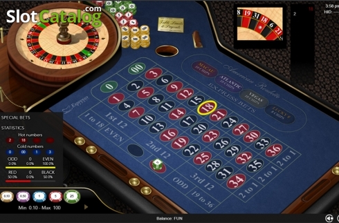 Οθόνη3. American Roulette (Espresso Games) Κουλοχέρης