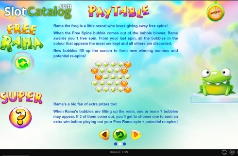 Οθόνη8. Bubble Rama Κουλοχέρης