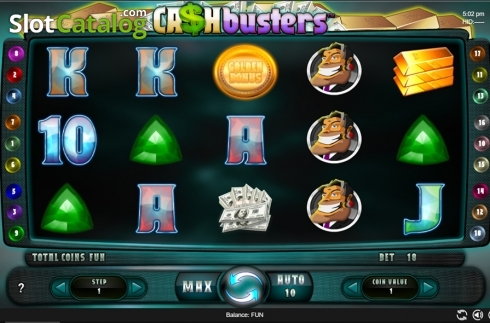 Οθόνη3. Cash Busters (Espresso Games) Κουλοχέρης