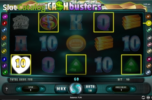 Οθόνη6. Cash Busters (Espresso Games) Κουλοχέρης