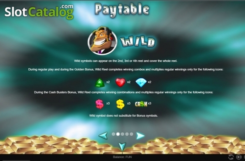 Οθόνη8. Cash Busters (Espresso Games) Κουλοχέρης