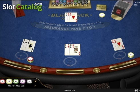Οθόνη5. Classic Blackjack (Espresso Gaming) Κουλοχέρης