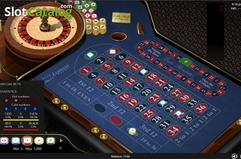 Οθόνη4. Euro Roulette (Espresso Games) Κουλοχέρης