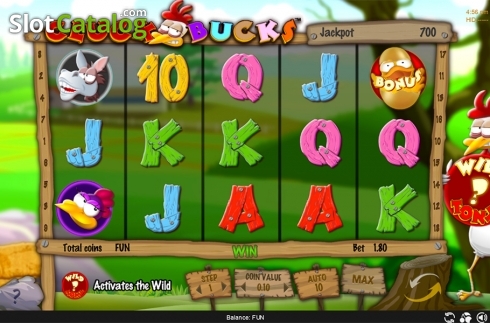 Οθόνη2. Cluck Bucks Κουλοχέρης