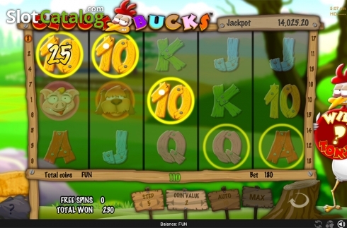 Οθόνη3. Cluck Bucks Κουλοχέρης