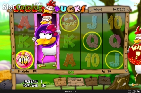Οθόνη4. Cluck Bucks Κουλοχέρης