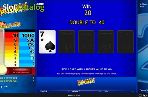 Οθόνη5. Deuces Wild (Espresso Games) Κουλοχέρης