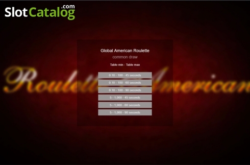 Οθόνη2. Global American Roulette	 Κουλοχέρης 