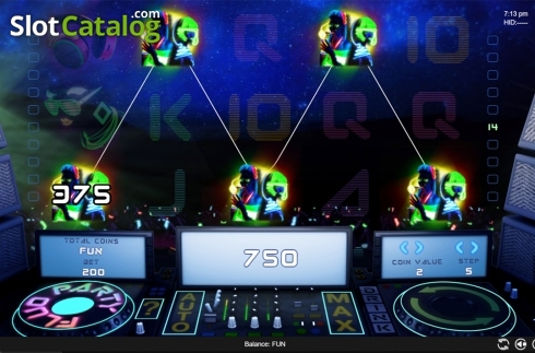 Οθόνη5. Fluo Party Κουλοχέρης