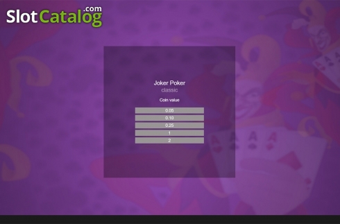 Οθόνη2. Joker Poker (Espresso Games) Κουλοχέρης