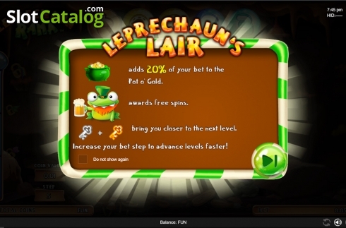 Οθόνη3. Leprechaun Rama Κουλοχέρης