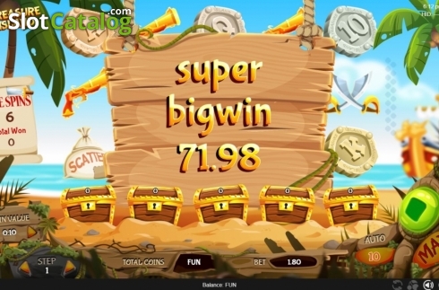 Οθόνη4. Treasure Island (Espresso Games) Κουλοχέρης
