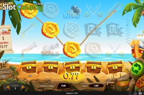 Οθόνη5. Treasure Island (Espresso Games) Κουλοχέρης