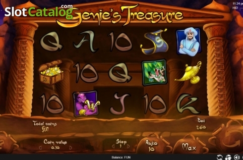 Οθόνη2. Genie's Treasure (Espresso Games) Κουλοχέρης 