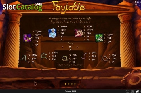 Οθόνη4. Genie's Treasure (Espresso Games) Κουλοχέρης 