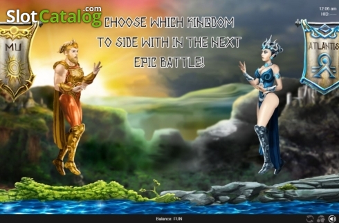 Οθόνη2. Mu vs. Atlantis Κουλοχέρης
