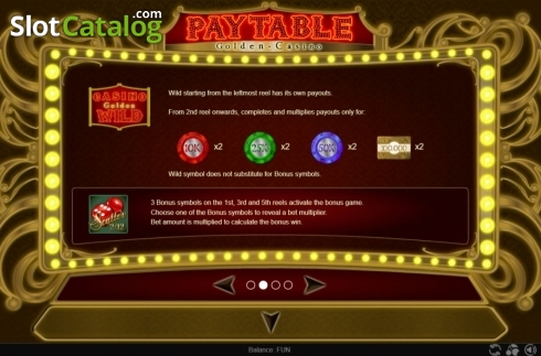 Οθόνη5. Golden Casino Κουλοχέρης