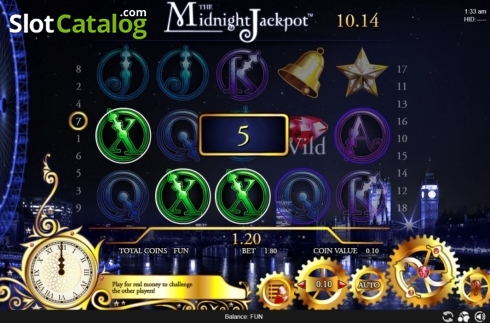 Οθόνη3. The Midnight Jackpot Κουλοχέρης