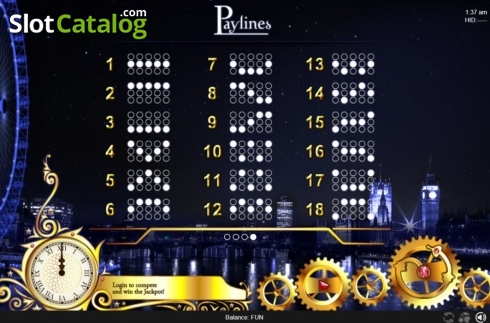 Οθόνη7. The Midnight Jackpot Κουλοχέρης