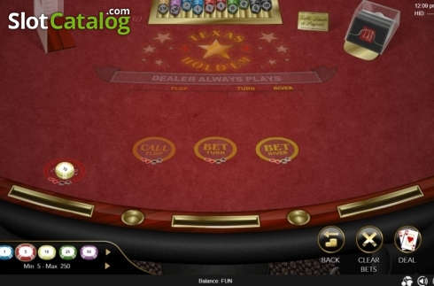 Οθόνη2. Texas Hold'em Poker (Espresso Games) Κουλοχέρης