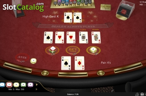 Οθόνη3. Texas Hold'em Poker (Espresso Games) Κουλοχέρης