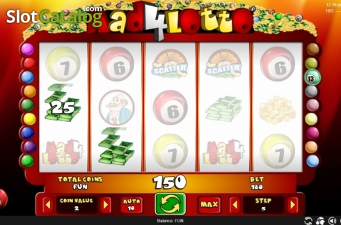 Οθόνη3. Mad 4 Lotto Κουλοχέρης
