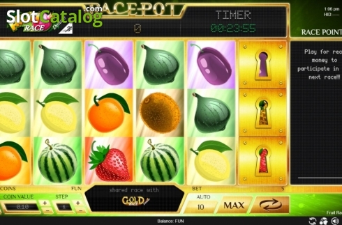 Οθόνη2. Fruit Race Deluxe Κουλοχέρης