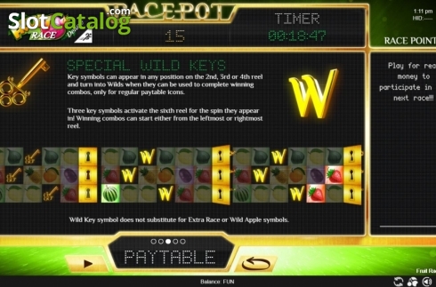 Οθόνη6. Fruit Race Deluxe Κουλοχέρης