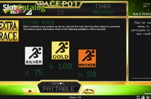 Οθόνη7. Fruit Race Deluxe Κουλοχέρης