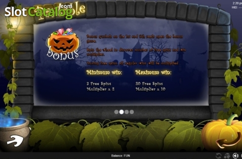 Οθόνη5. Mad 4 Halloween Κουλοχέρης