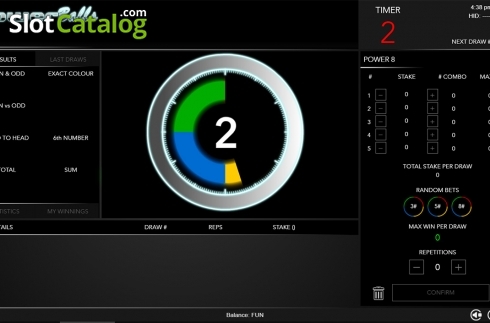 Οθόνη3. Power Balls (Espresso Games) Κουλοχέρης 