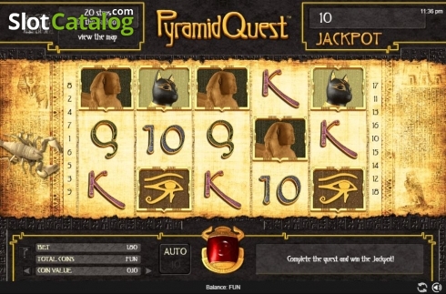Οθόνη2. Pyramid Quest (Espresso Games) Κουλοχέρης