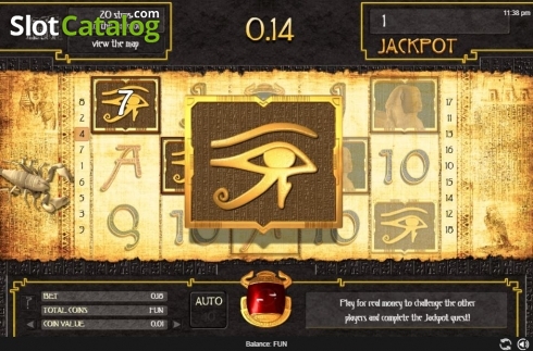 Οθόνη3. Pyramid Quest (Espresso Games) Κουλοχέρης