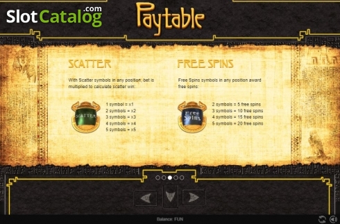 Οθόνη6. Pyramid Quest (Espresso Games) Κουλοχέρης