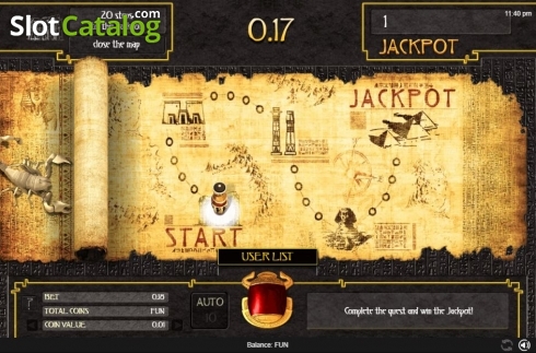 Οθόνη9. Pyramid Quest (Espresso Games) Κουλοχέρης