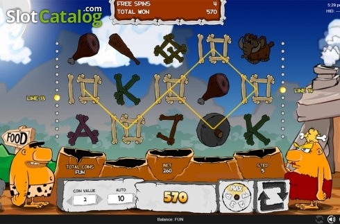 Οθόνη8. Caveman (Espresso Games) Κουλοχέρης