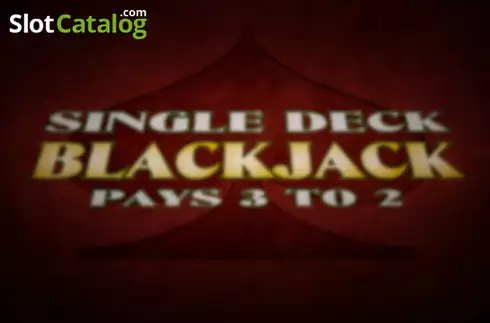 Single Deck Blackjack (Espresso Games) Λογότυπο Single Deck Blackjack (Espresso Games) Λογότυπο