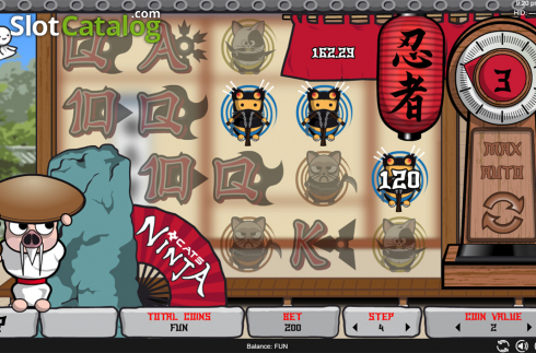 Οθόνη8. Ninja Cats (Espresso Games) Κουλοχέρης