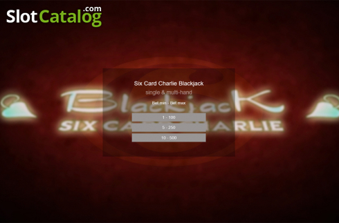 Οθόνη2. Six Card Charlie Blackjack (Espresso Games) Κουλοχέρης