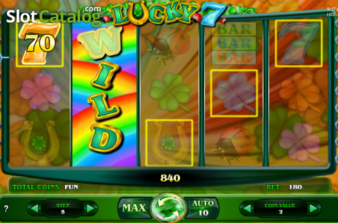 Οθόνη3. Lucky 7 (Espresso Games) Κουλοχέρης 