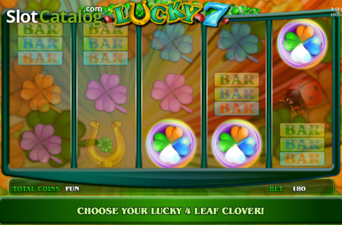 Οθόνη4. Lucky 7 (Espresso Games) Κουλοχέρης 