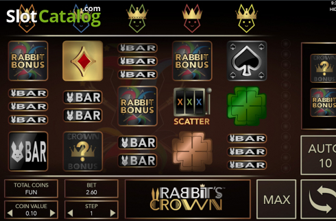 Οθόνη3. Rabbit's Crown Κουλοχέρης