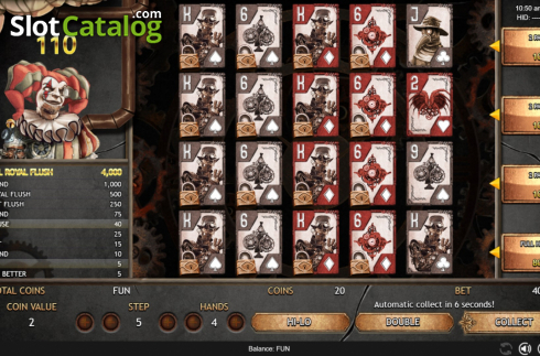 Οθόνη8. 4H Steam Joker Poker Κουλοχέρης