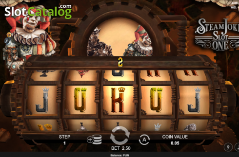 Οθόνη5. Steam Joker Slot Κουλοχέρης