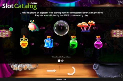 Οθόνη8. Potion Trick Κουλοχέρης
