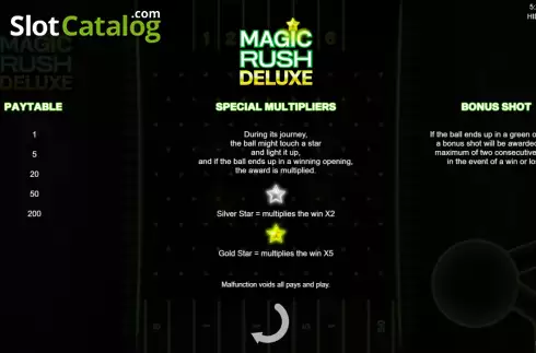 Οθόνη7. Magic Rush Deluxe Κουλοχέρης
