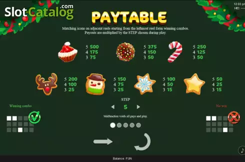 Οθόνη9. Alfredo's Xmas Κουλοχέρης