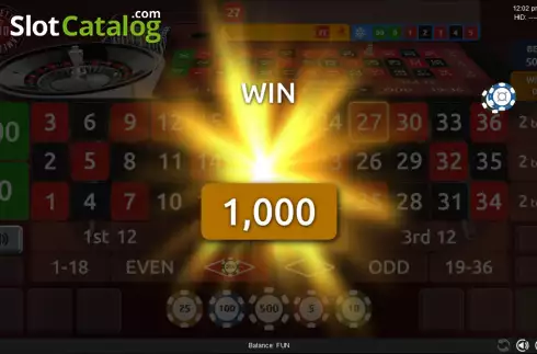 Οθόνη4. Roulette American Pro Κουλοχέρης 