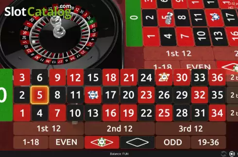 Οθόνη3. Roulette Euro Pro Κουλοχέρης
