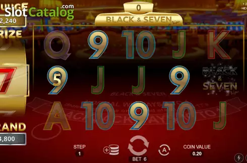 Οθόνη3. Black and Seven in Vegas Κουλοχέρης 